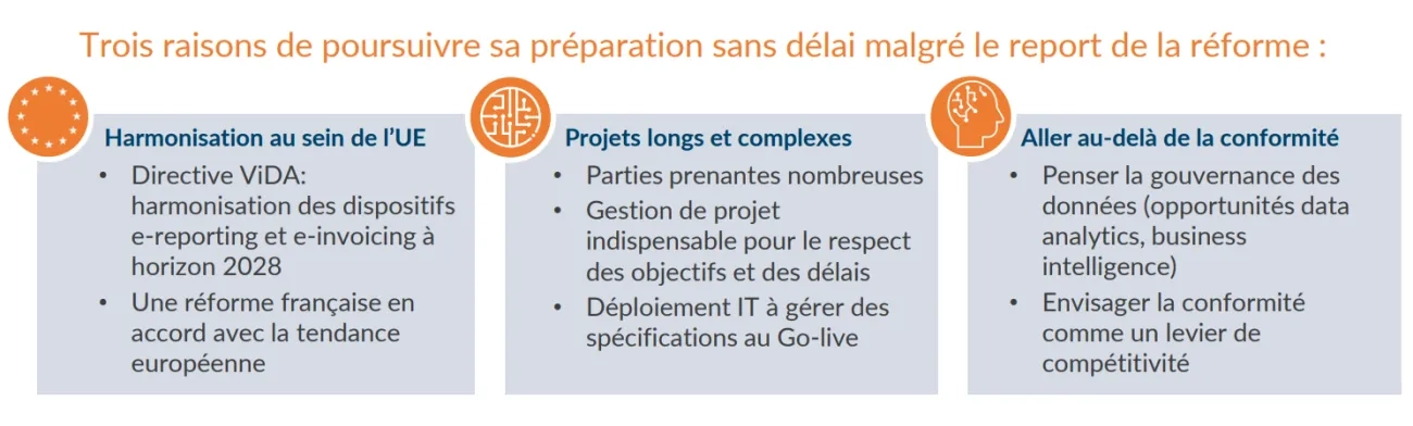Trois raisons de poursuivre sa préparation sans délai malgré le report de la réforme